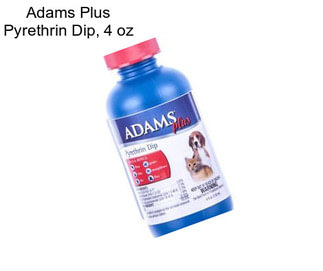 Adams Plus Pyrethrin Dip, 4 oz
