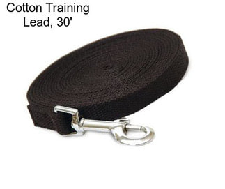 Cotton Training Lead, 30\'