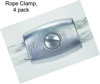 Rope Clamp, 4 pack