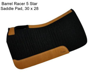 Barrel Racer 5 Star Saddle Pad, 30\