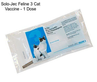 Solo-Jec Feline 3 Cat Vaccine - 1 Dose