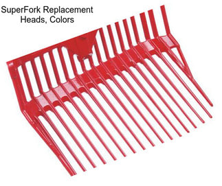 SuperFork Replacement Heads, Colors