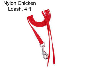 Nylon Chicken Leash, 4 ft