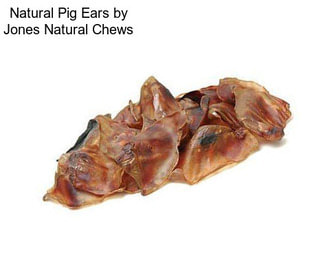 Natural Pig Ears by Jones Natural Chews