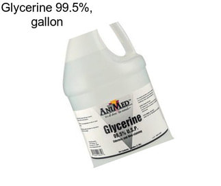 Glycerine 99.5%, gallon