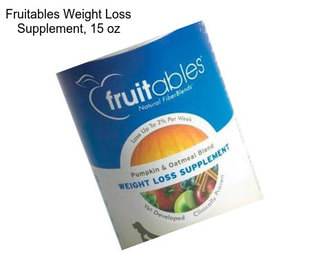Fruitables Weight Loss Supplement, 15 oz