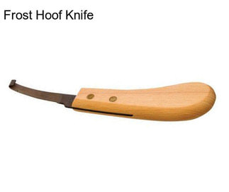 Frost Hoof Knife