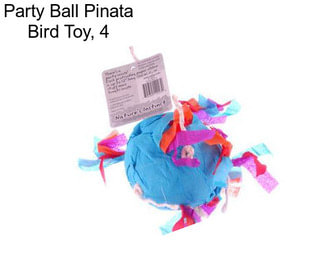 Party Ball Pinata Bird Toy, 4\