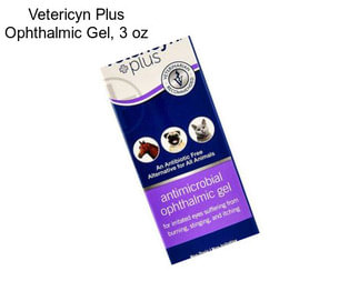 Vetericyn Plus Ophthalmic Gel, 3 oz