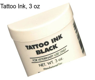 Tattoo Ink, 3 oz