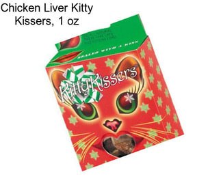 Chicken Liver Kitty Kissers, 1 oz