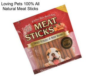 Loving Pets 100% All Natural Meat Sticks