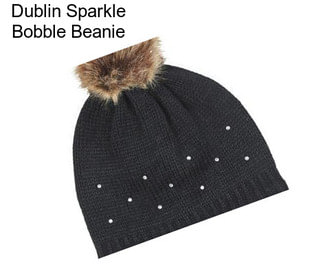 Dublin Sparkle Bobble Beanie