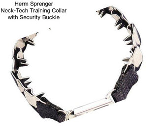 Herm Sprenger Neck-Tech Training Collar with Security Buckle