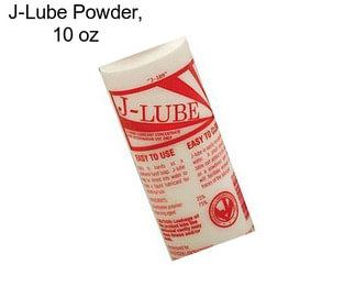 J-Lube Powder, 10 oz