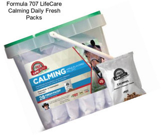 Formula 707 LifeCare Calming Daily Fresh Packs