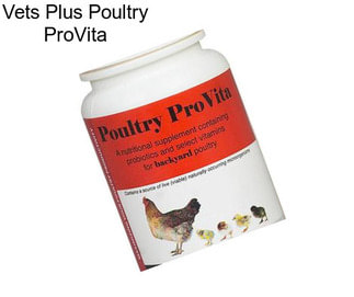 Vets Plus Poultry ProVita