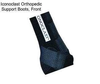 Iconoclast Orthopedic Support Boots, Front