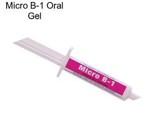 Micro B-1 Oral Gel