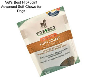 Vet\'s Best Hip+Joint Advanced Soft Chews for Dogs