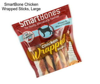 SmartBone Chicken Wrapped Sticks, Large