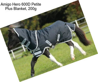 Amigo Hero 600D Petite Plus Blanket, 200g