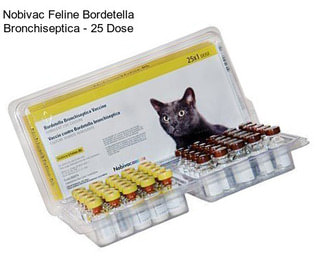 Nobivac Feline Bordetella Bronchiseptica - 25 Dose