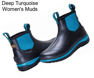 Deep Turquoise Women\'s Muds