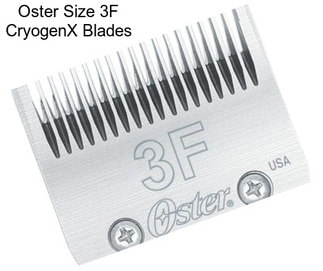 Oster Size 3F CryogenX Blades