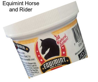 Equimint Horse and Rider