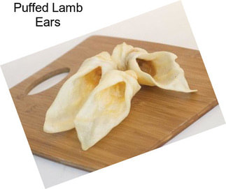 Puffed Lamb Ears