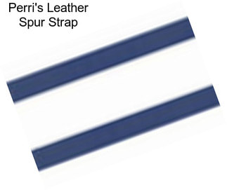 Perri\'s Leather Spur Strap