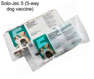 Solo-Jec 5 (5-way dog vaccine)