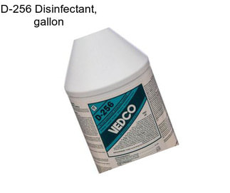 D-256 Disinfectant, gallon