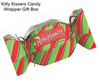 Kitty Kissers Candy Wrapper Gift Box