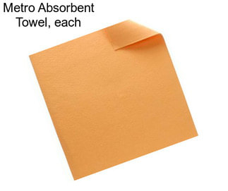 Metro Absorbent Towel, each