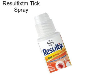 Resultixtm Tick Spray