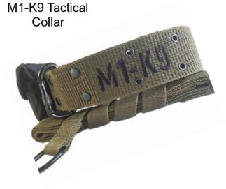 M1-K9 Tactical Collar