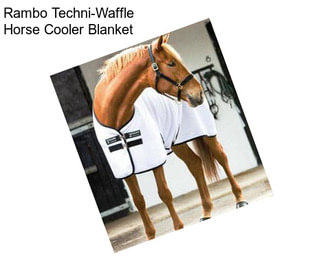 Rambo Techni-Waffle Horse Cooler Blanket