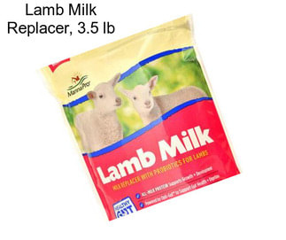 Lamb Milk Replacer, 3.5 lb
