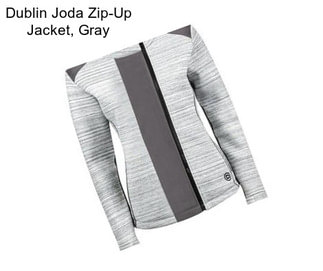 Dublin Joda Zip-Up Jacket, Gray