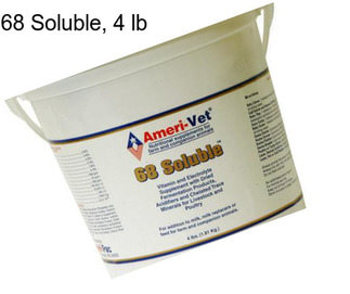 68 Soluble, 4 lb