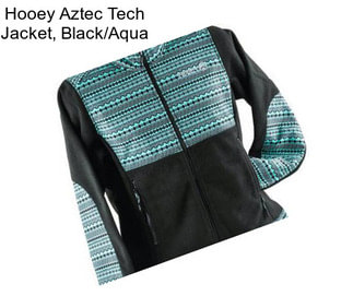 Hooey Aztec Tech Jacket, Black/Aqua