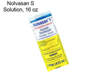 Nolvasan S Solution, 16 oz