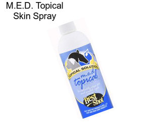 M.E.D. Topical Skin Spray