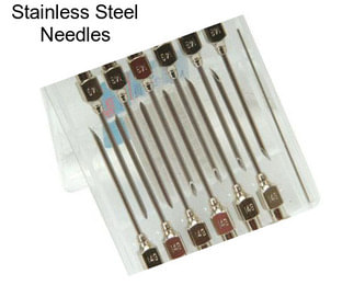 Stainless Steel Needles