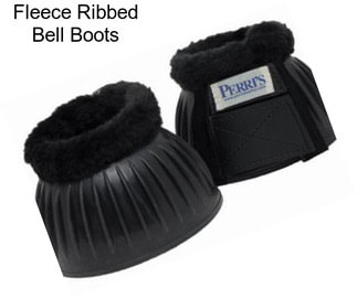 Fleece Ribbed Bell Boots