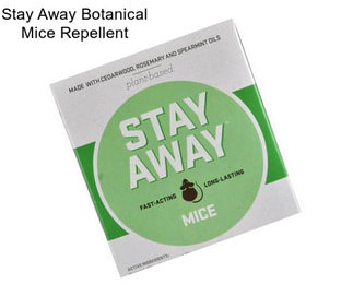 Stay Away Botanical Mice Repellent