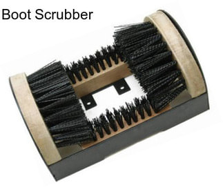 Boot Scrubber