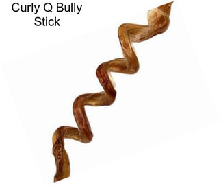 Curly Q Bully Stick